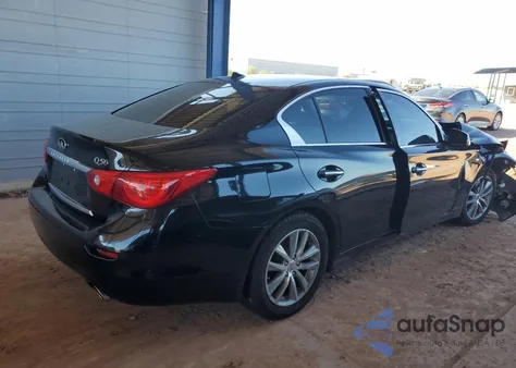 2015 Infiniti Q50 Base из США, поврежденный, VIN JN1BV7AP2FM342827